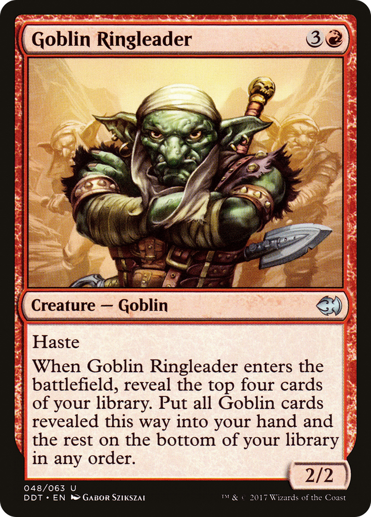 Magic: The Gathering - Goblin Ringleader - Duel Decks: Merfolk vs. Goblins
