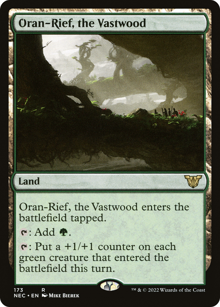 Magic: The Gathering - Oran-Rief, the Vastwood - Neon Dynasty Commander