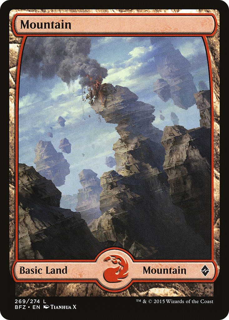 Magic: The Gathering - Mountain - Battle for Zendikar