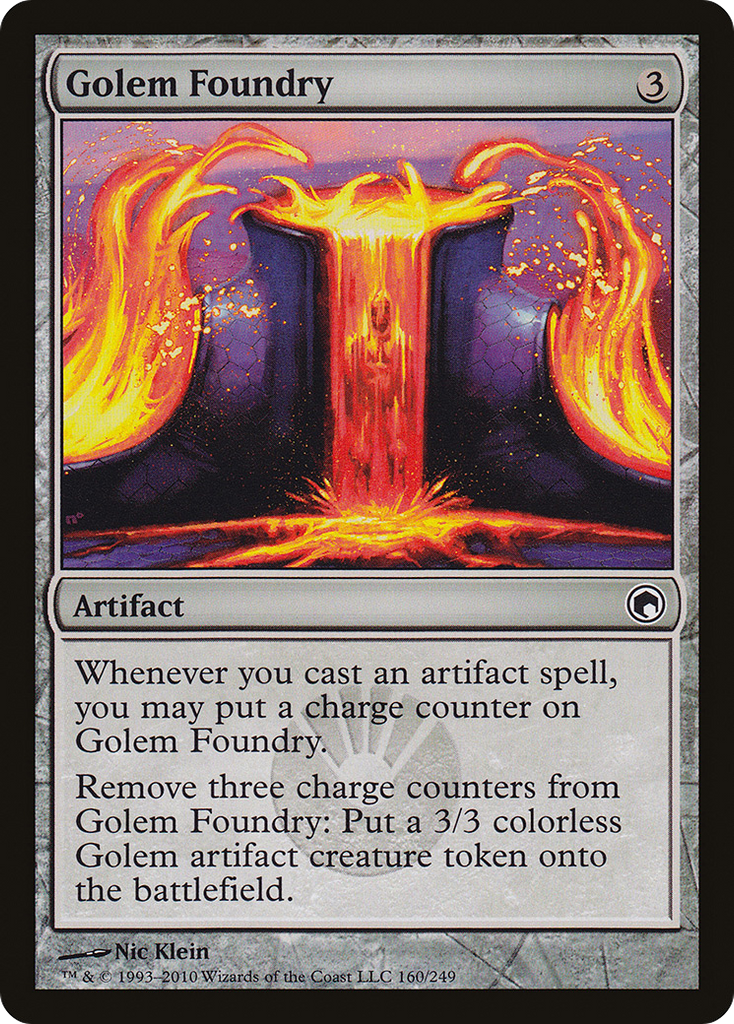 Magic: The Gathering - Golem Foundry - Scars of Mirrodin