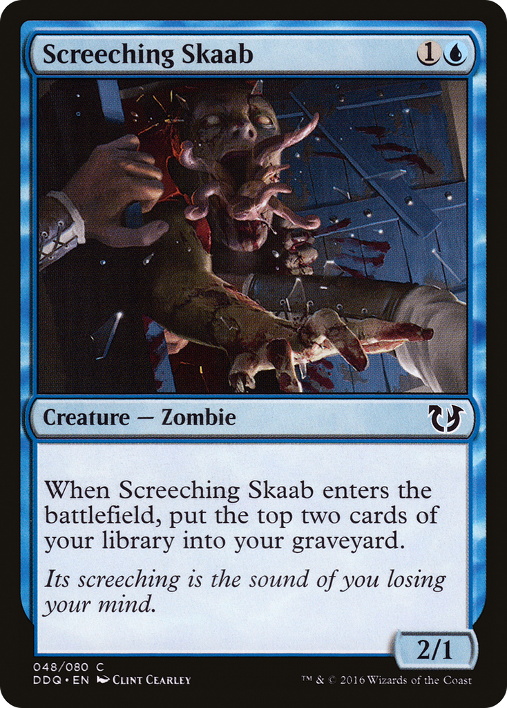 Magic: The Gathering - Screeching Skaab - Duel Decks: Blessed vs. Cursed