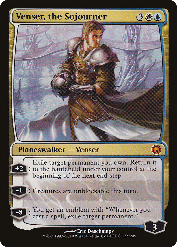 Magic: The Gathering - Venser, the Sojourner - Scars of Mirrodin