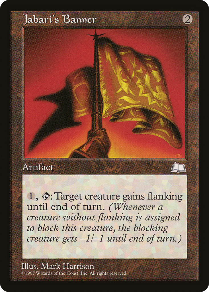 Magic: The Gathering - Jabari's Banner - Weatherlight