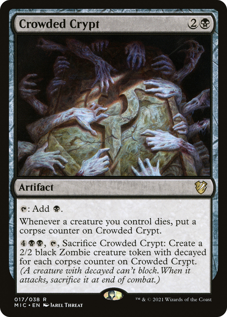 Magic: The Gathering - Crowded Crypt - Midnight Hunt Commander