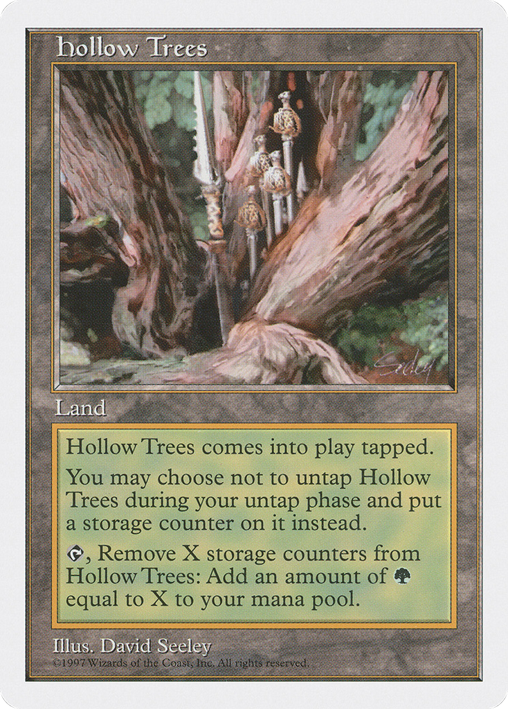 Magic: The Gathering - Hollow Trees - Fifth Edition