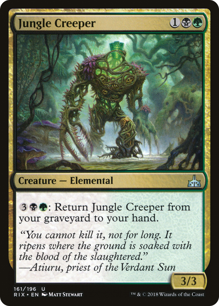 Magic: The Gathering - Jungle Creeper - Rivals of Ixalan