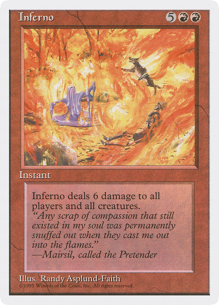 Magic: The Gathering - Inferno - Fourth Edition