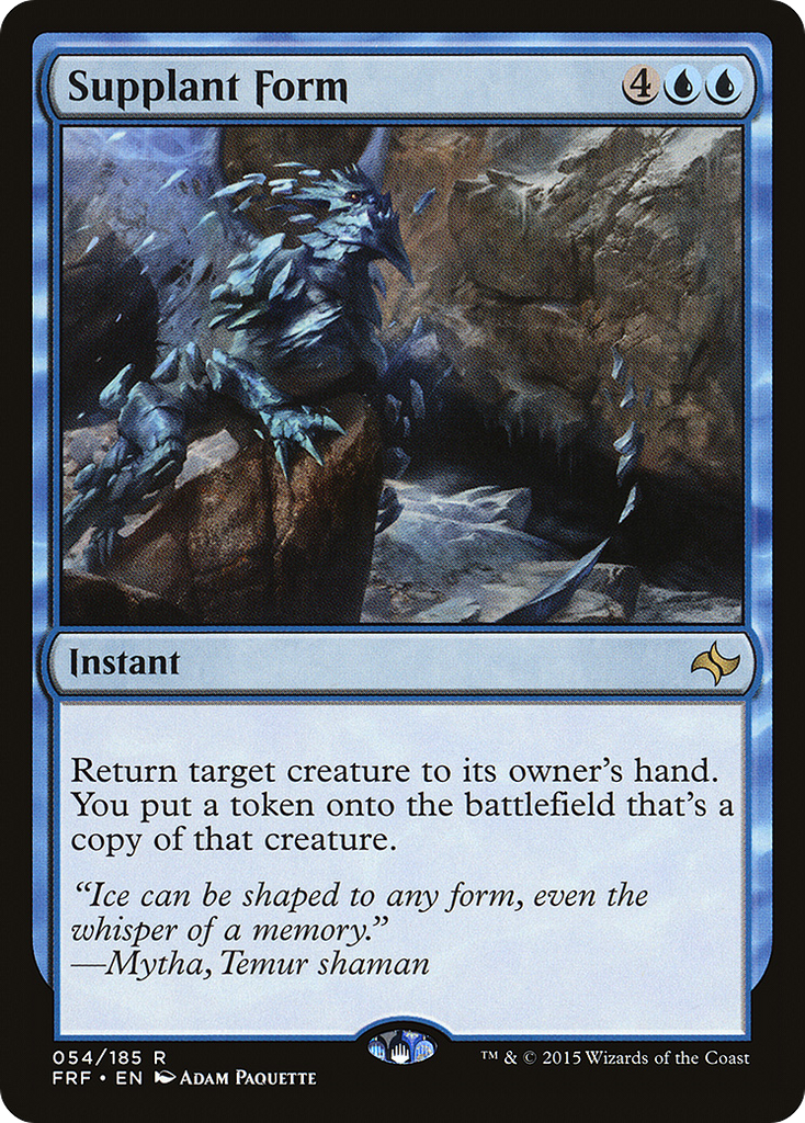 Magic: The Gathering - Supplant Form - Fate Reforged