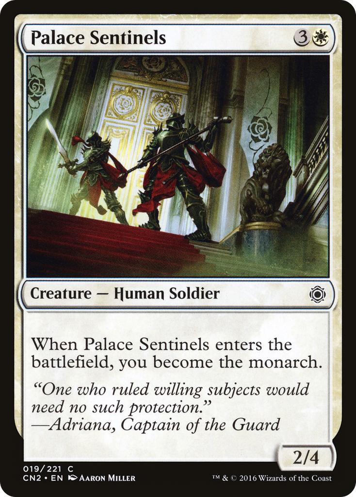 Magic: The Gathering - Palace Sentinels - Conspiracy: Take the Crown