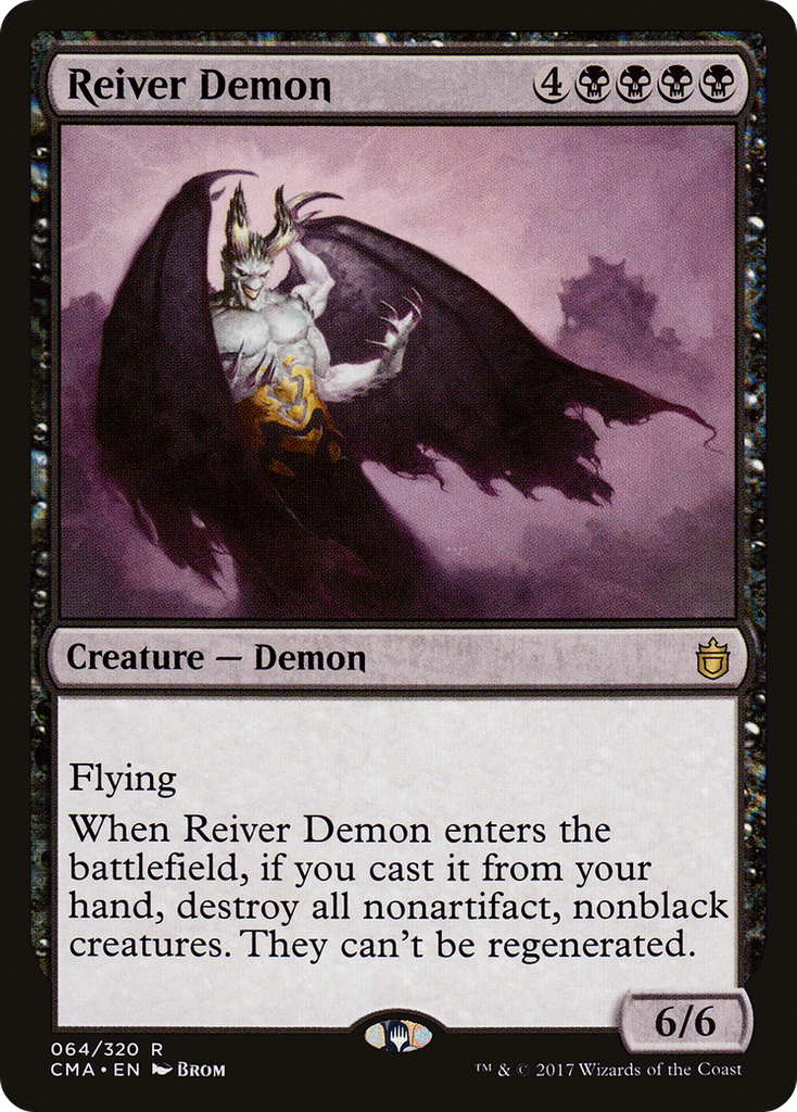 Magic: The Gathering - Reiver Demon - Commander Anthology
