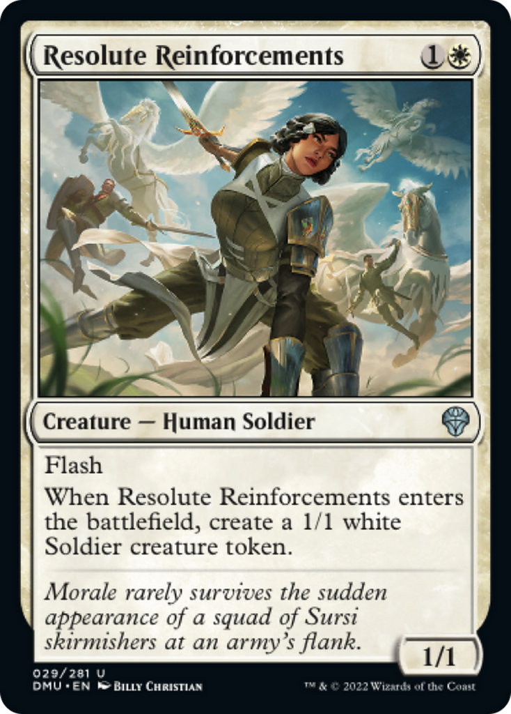 Magic: The Gathering - Resolute Reinforcements - Dominaria United
