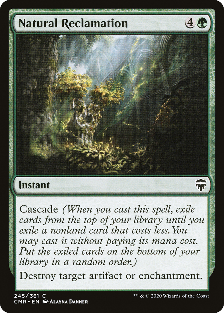 Magic: The Gathering - Natural Reclamation - Commander Legends