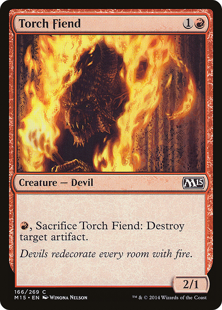 Magic: The Gathering - Torch Fiend - Magic 2015