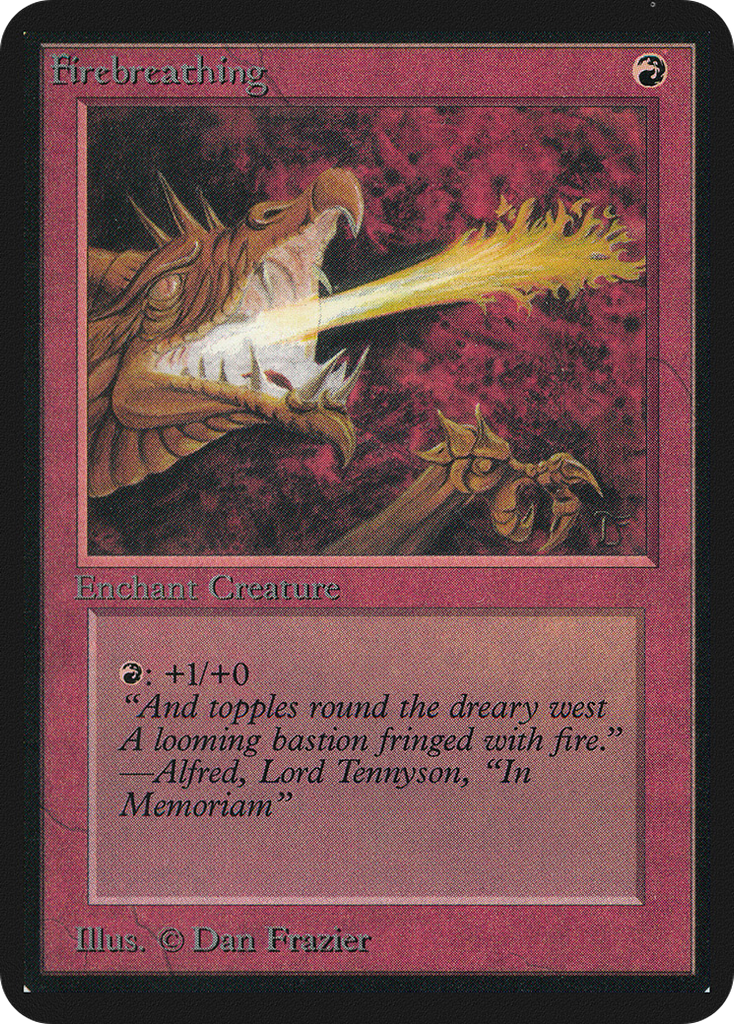 Magic: The Gathering - Firebreathing - Limited Edition Alpha
