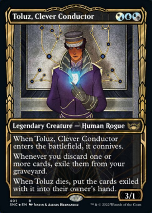 Magic the Gathering - Toluz, Clever Conductor Foil - Streets of New Capenna