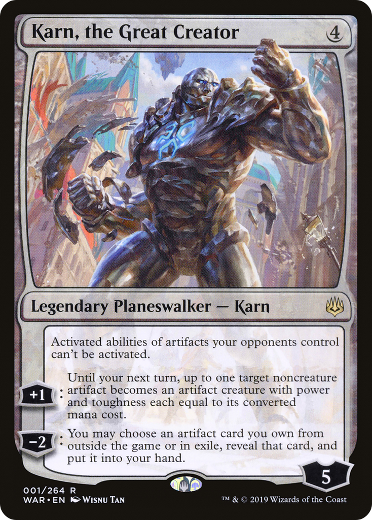 Magic: The Gathering - Karn, the Great Creator - War of the Spark
