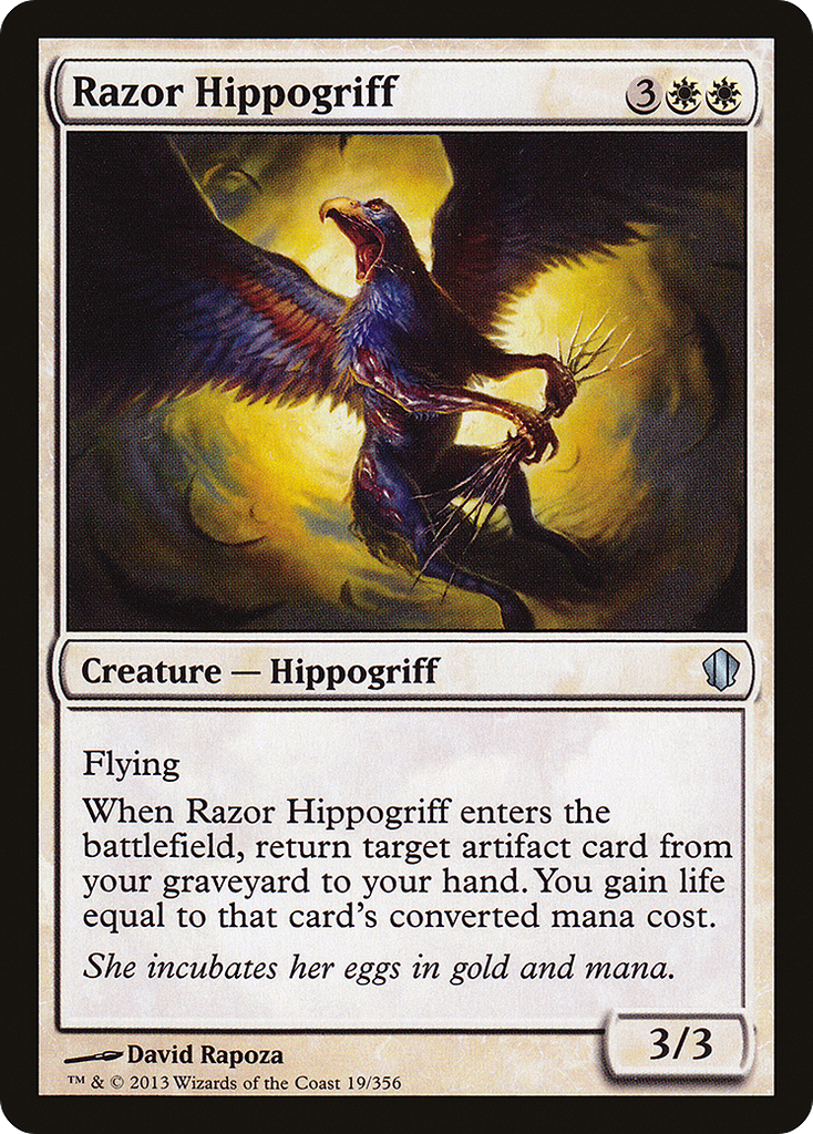Magic: The Gathering - Razor Hippogriff - Commander 2013