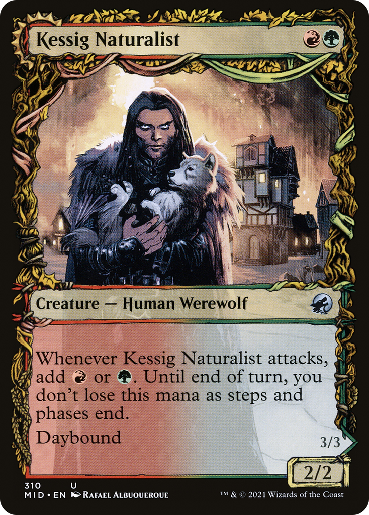 Magic: The Gathering - Kessig Naturalist // Lord of the Ulvenwald - Innistrad: Midnight Hunt
