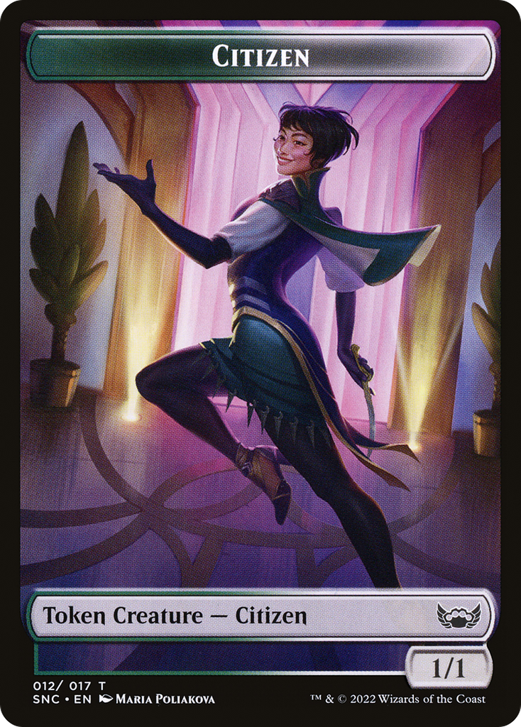 Magic: The Gathering - Citizen Token - Streets of New Capenna Tokens