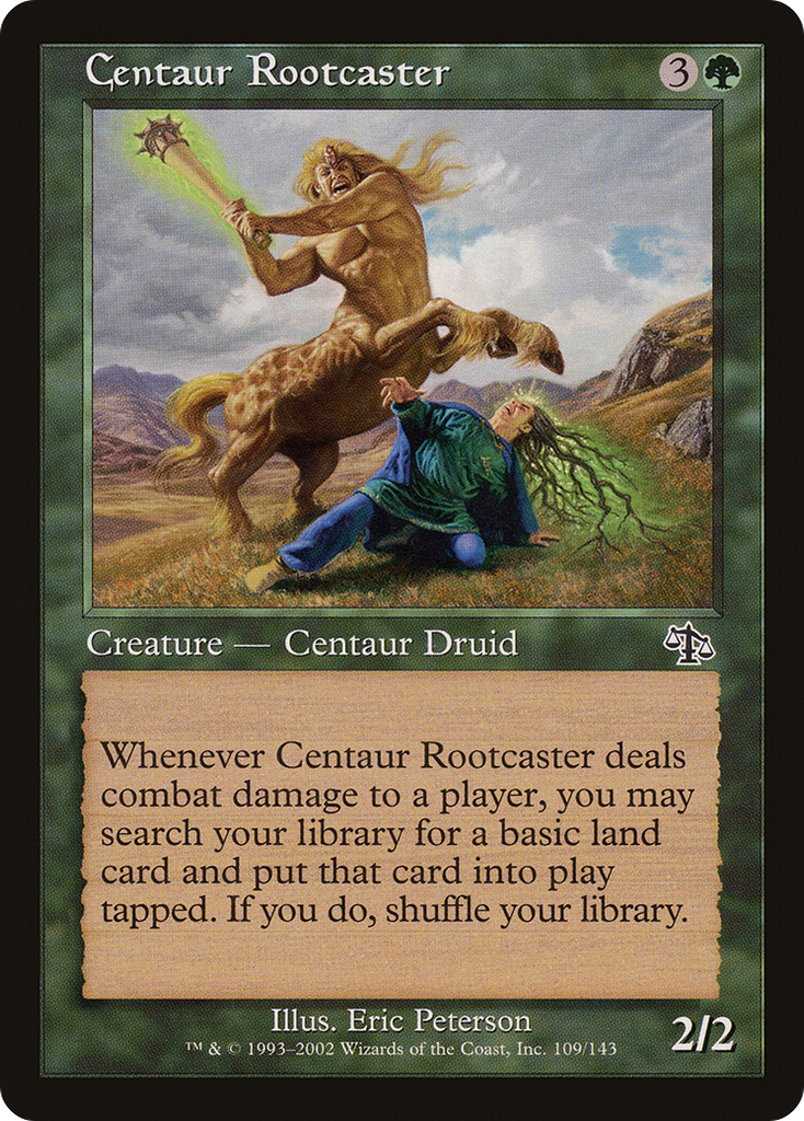 Magic: The Gathering - Centaur Rootcaster - Judgment