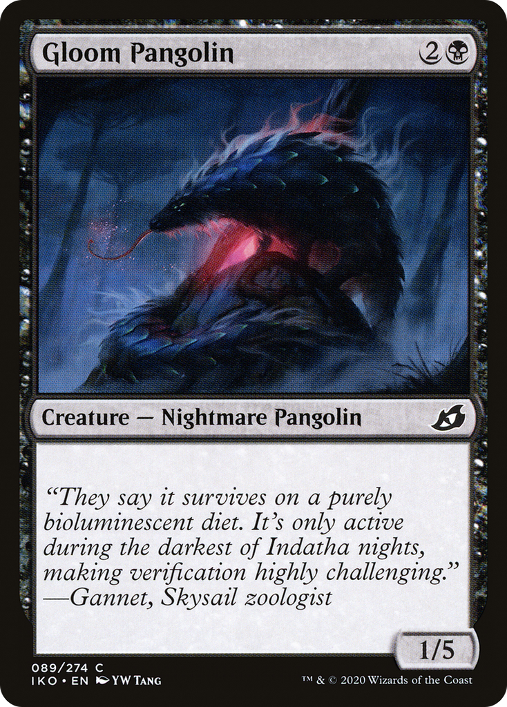 Magic: The Gathering - Gloom Pangolin - Ikoria: Lair of Behemoths