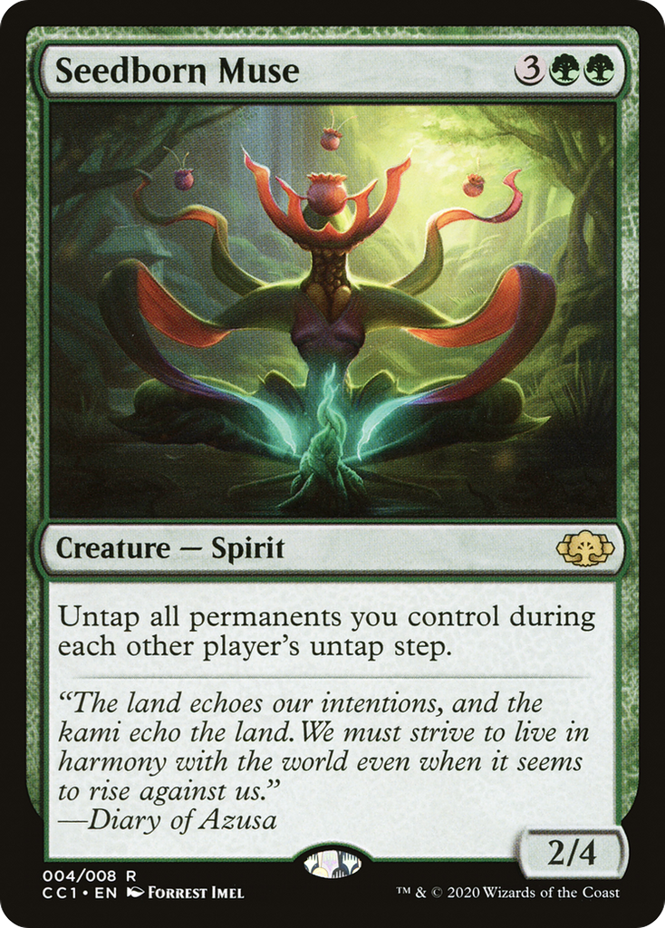Magic: The Gathering - Seedborn Muse - Commander Collection: Green