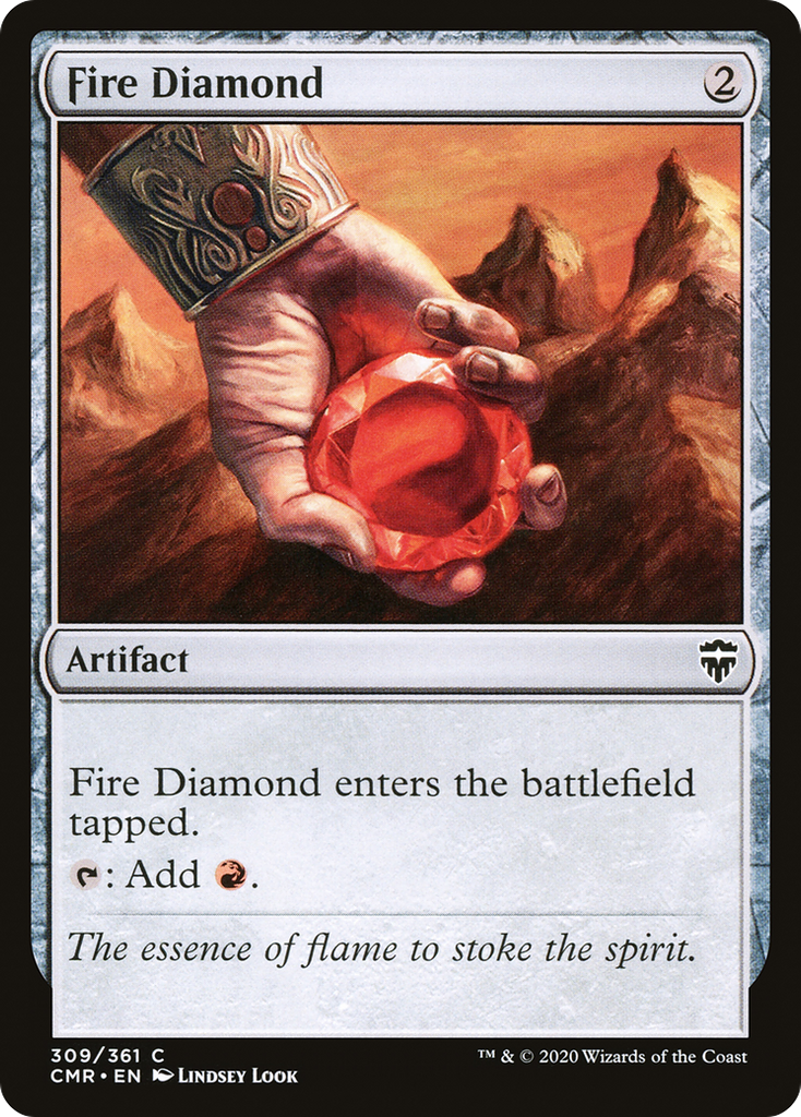 Magic: The Gathering - Fire Diamond - Commander Legends