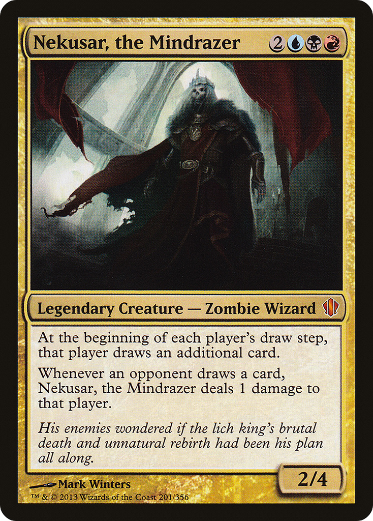 Magic: The Gathering - Nekusar, the Mindrazer - Commander 2013