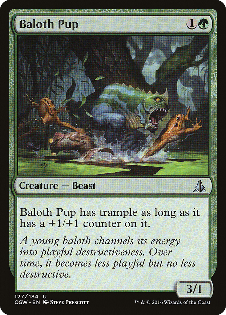 Magic: The Gathering - Baloth Pup - Oath of the Gatewatch