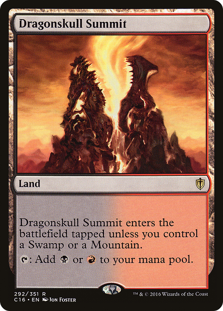 Magic: The Gathering - Dragonskull Summit - Commander 2016