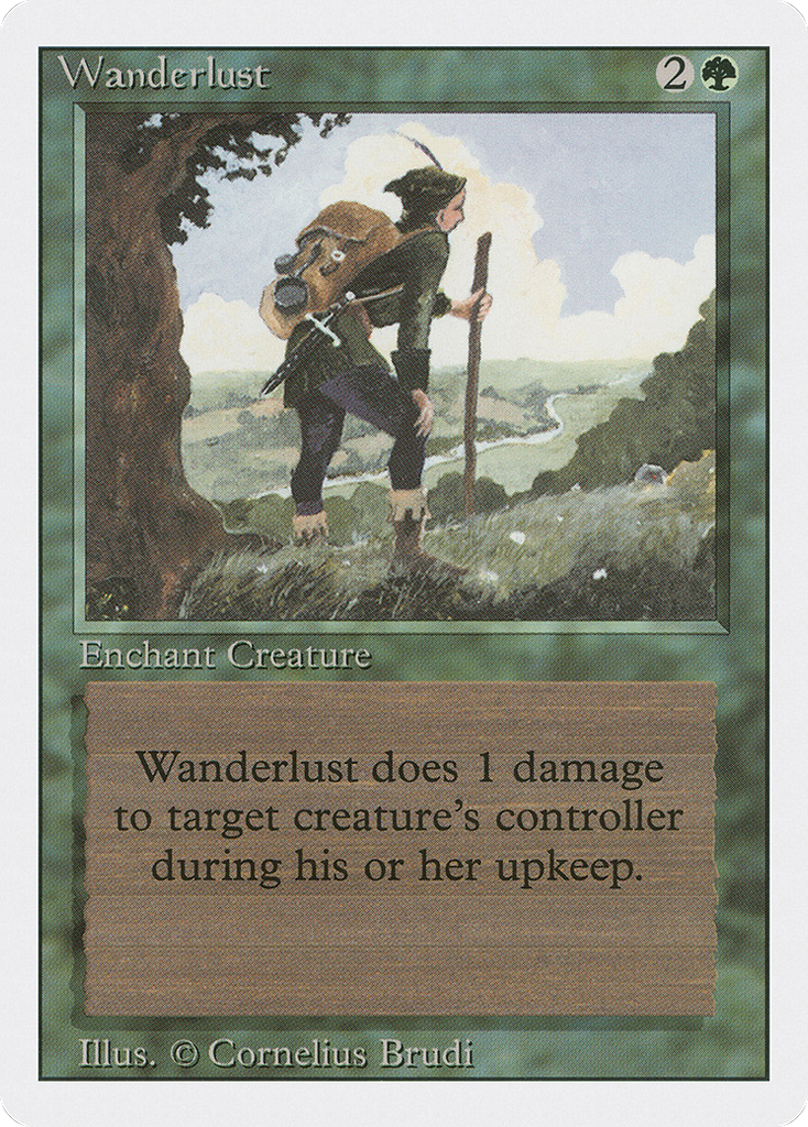 Magic: The Gathering - Wanderlust - Revised Edition