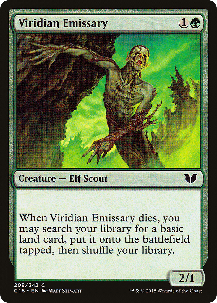 Magic: The Gathering - Viridian Emissary - Commander 2015