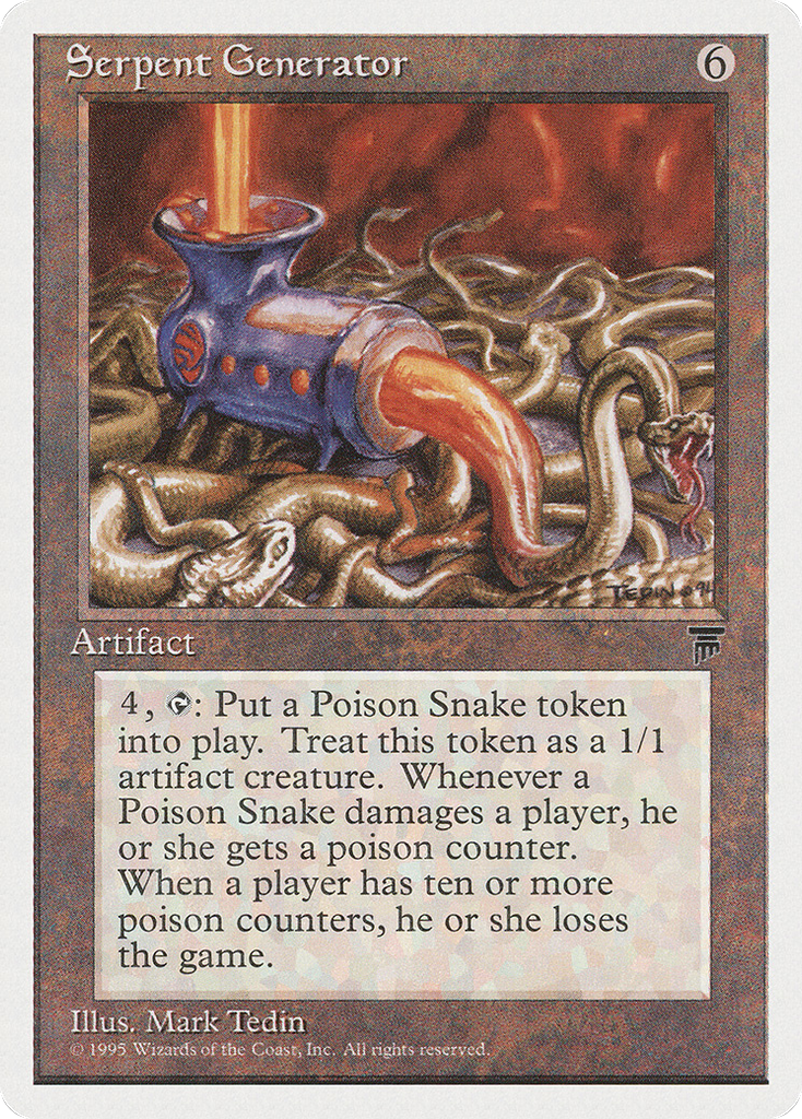 Magic: The Gathering - Serpent Generator - Chronicles