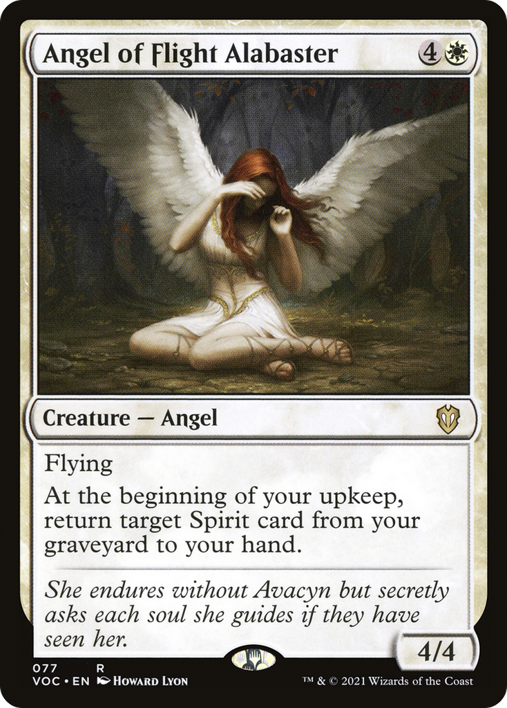 Magic: The Gathering - Angel of Flight Alabaster - Crimson Vow Commander