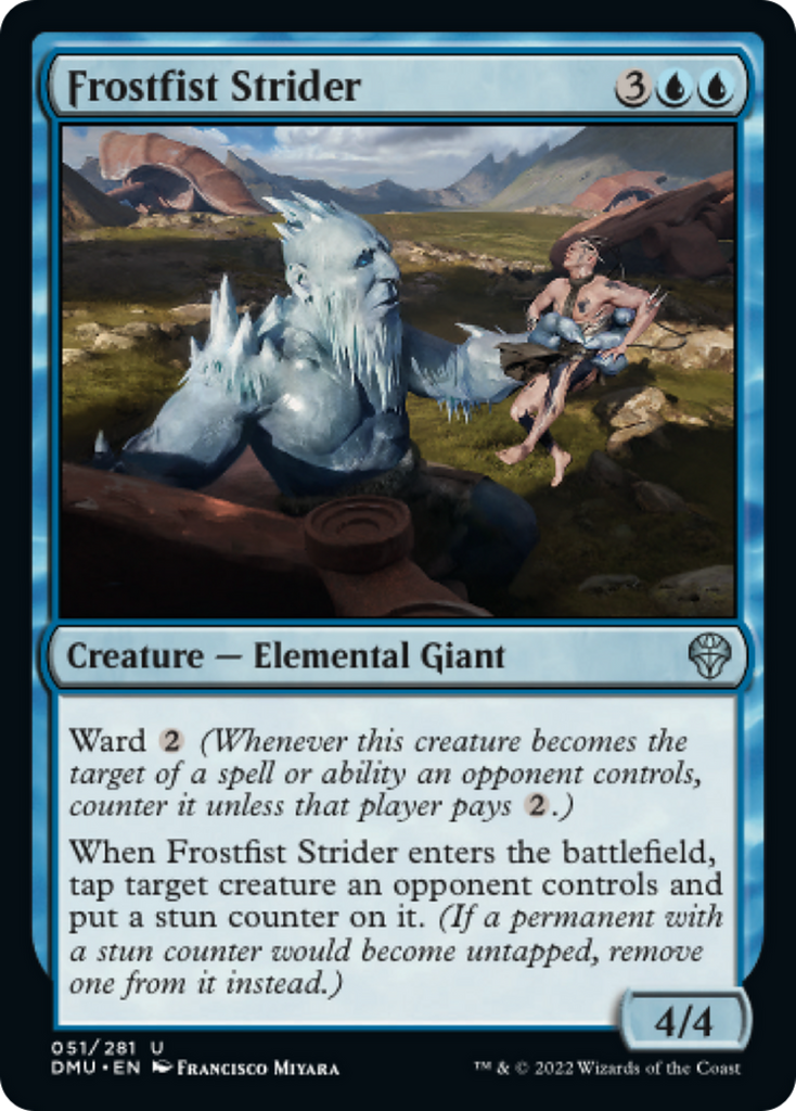 Magic: The Gathering - Frostfist Strider - Dominaria United