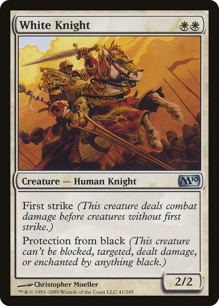 Magic: The Gathering - White Knight - Magic 2010