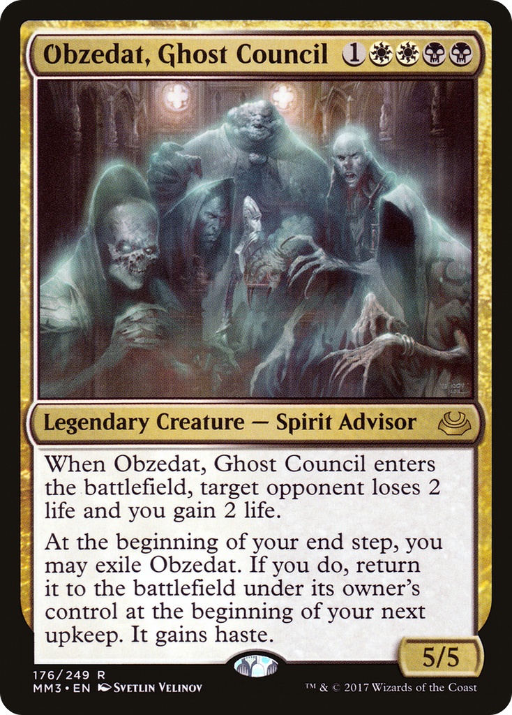 Magic: The Gathering - Obzedat, Ghost Council - Modern Masters 2017