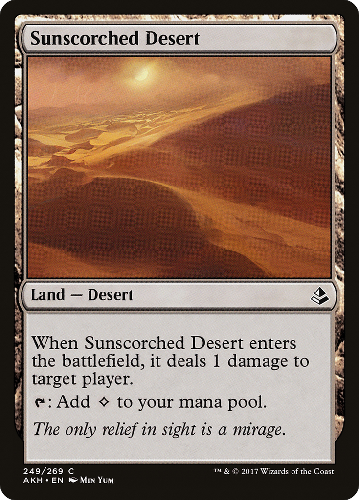 Magic: The Gathering - Sunscorched Desert - Amonkhet