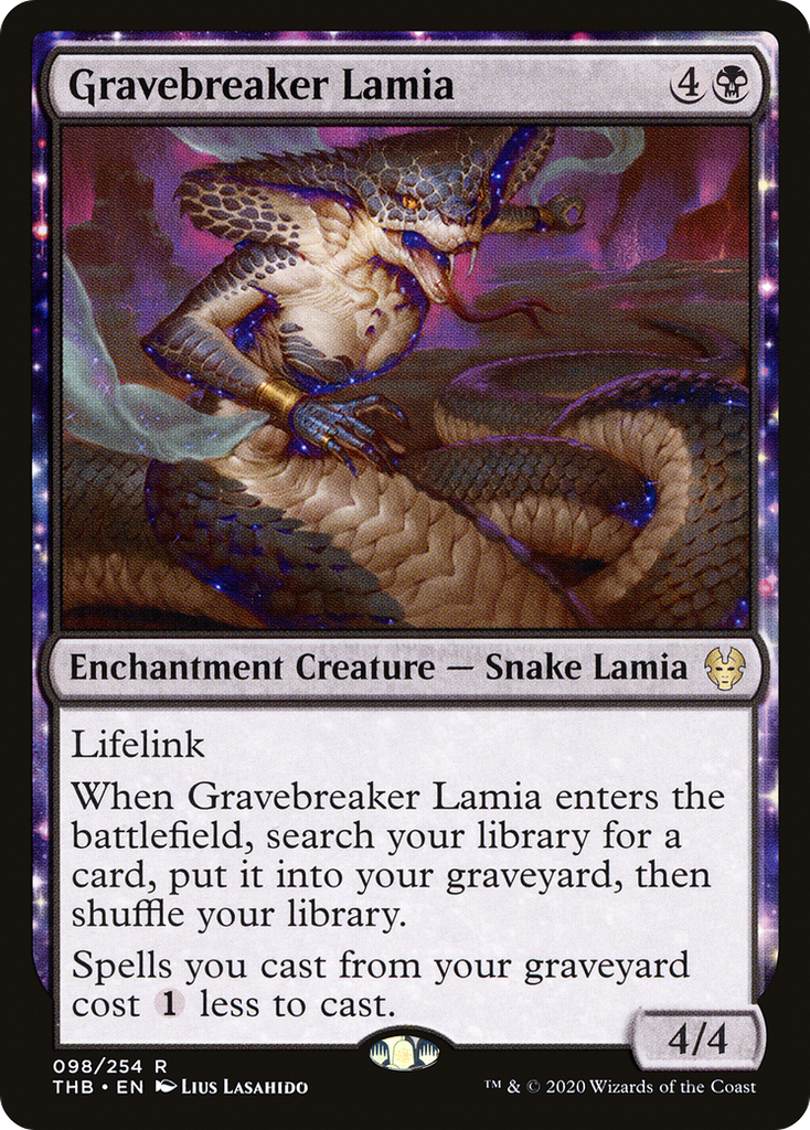 Magic: The Gathering - Gravebreaker Lamia - Theros Beyond Death