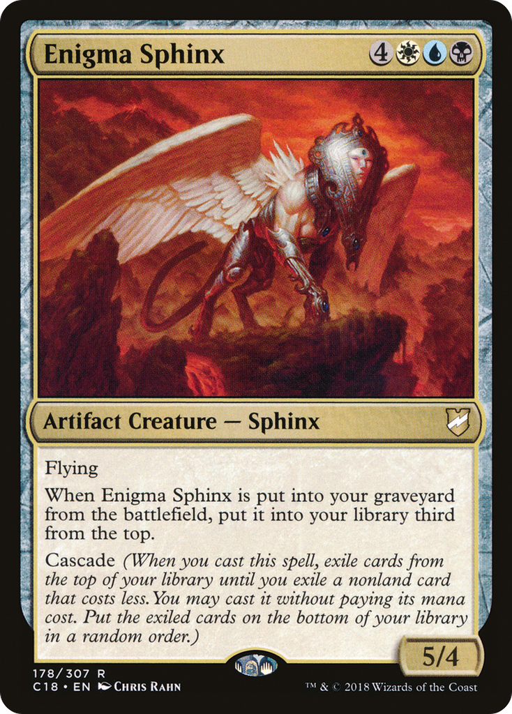 Magic: The Gathering - Enigma Sphinx - Commander 2018