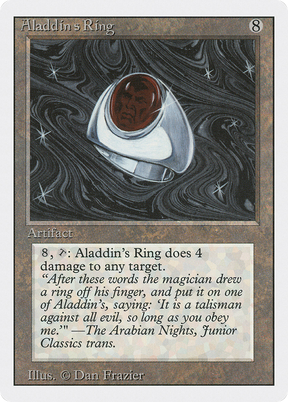Magic: The Gathering - Aladdin's Ring - Revised Edition