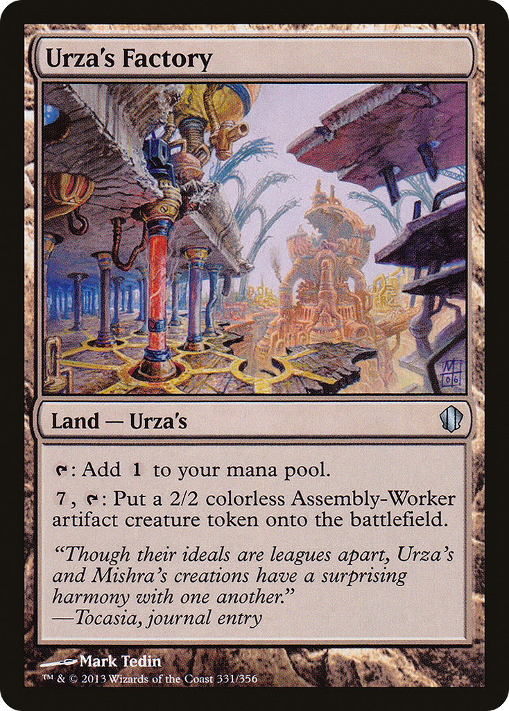 Magic: The Gathering - Urza's Factory - Commander 2013