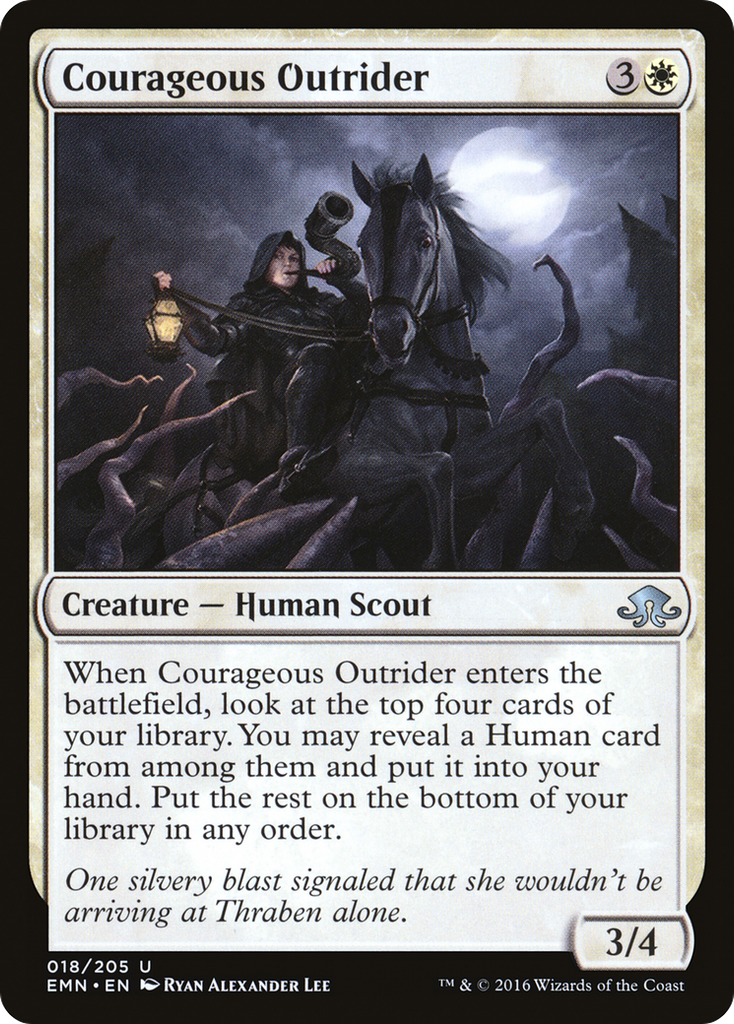 Magic: The Gathering - Courageous Outrider - Eldritch Moon