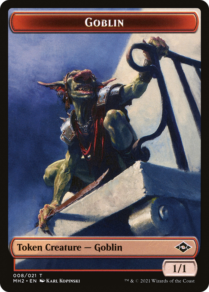 Magic: The Gathering - Goblin Token - Modern Horizons 2 Tokens