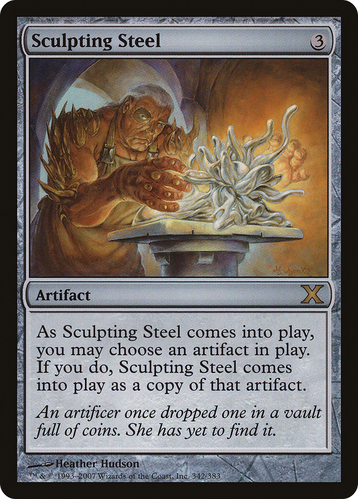 Magic: The Gathering - Sculpting Steel - Tenth Edition