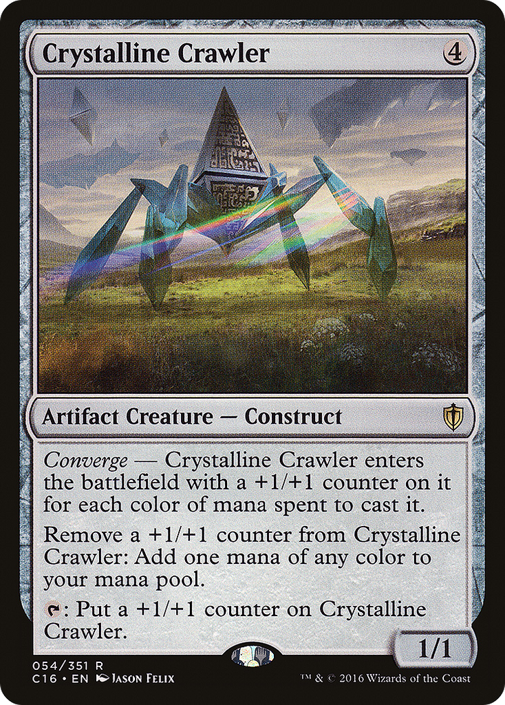 Magic: The Gathering - Crystalline Crawler - Commander 2016