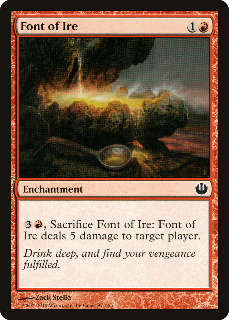 Magic: The Gathering - Font of Ire - Journey into Nyx