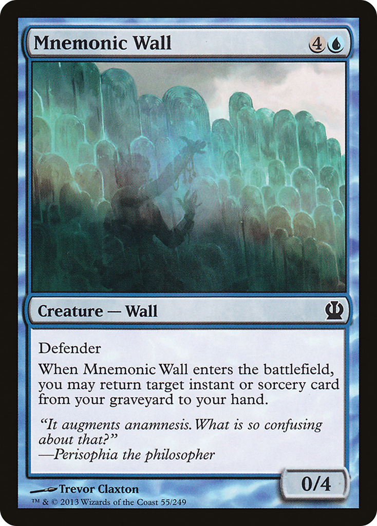 Magic: The Gathering - Mnemonic Wall - Theros