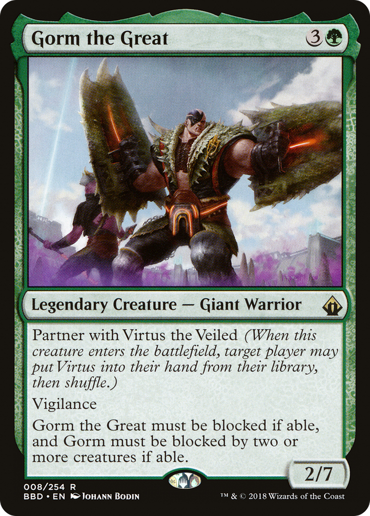 Magic: The Gathering - Gorm the Great - Battlebond