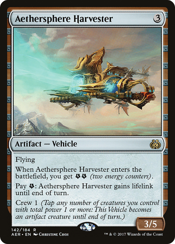 Magic: The Gathering - Aethersphere Harvester - Aether Revolt